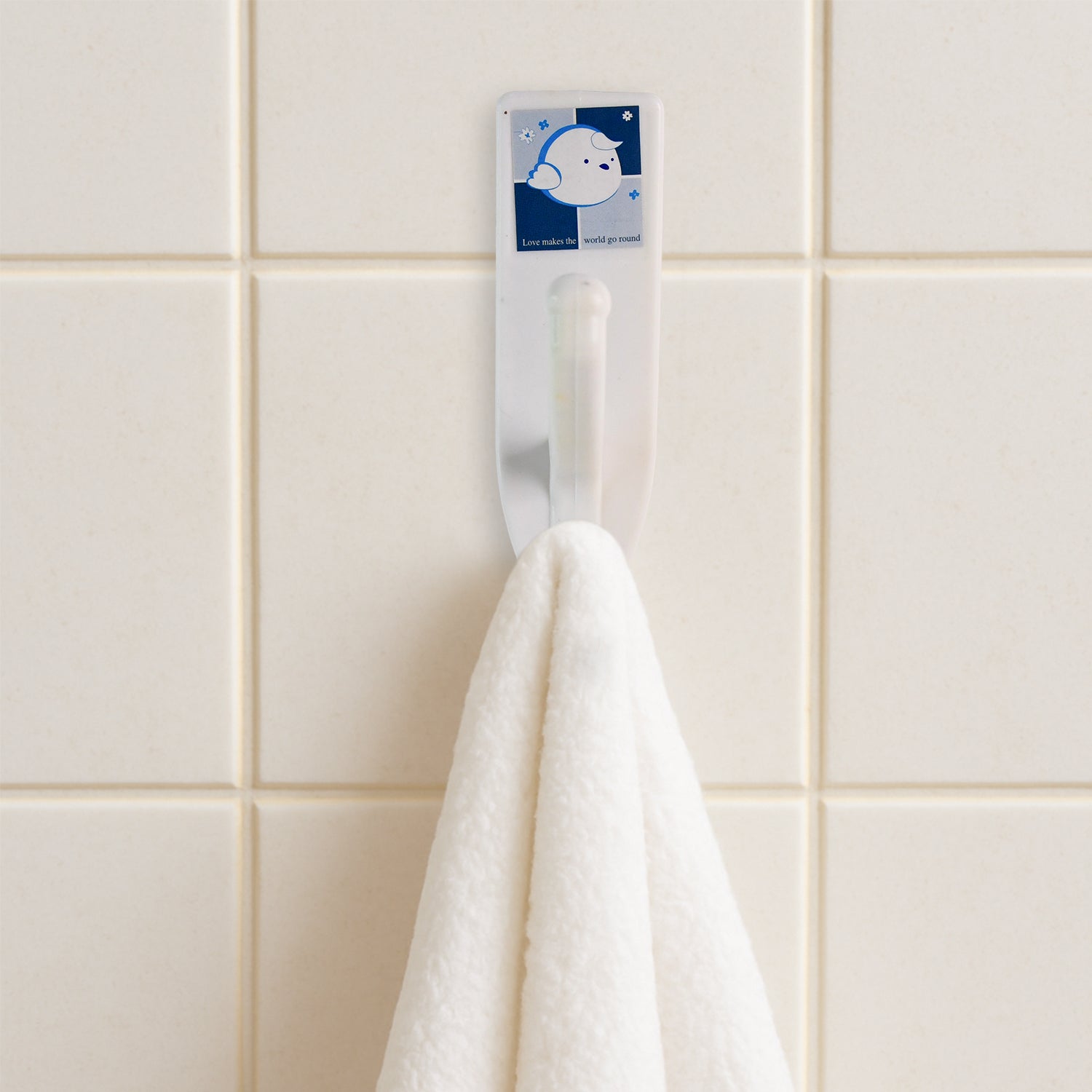 Multipurpose Wall Hooks: Strong & Self-Adhesive for Bathroom, Kitchen (Mix Desingn)