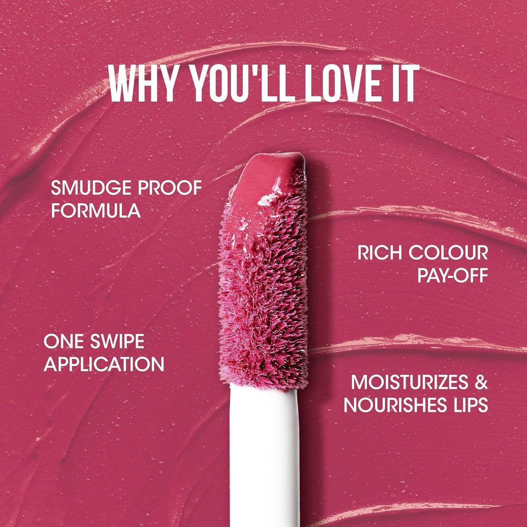 OG Beauty Berry Blossom Moisture Lock Liquid Lipstick (4.5 ML / 1 Pc)