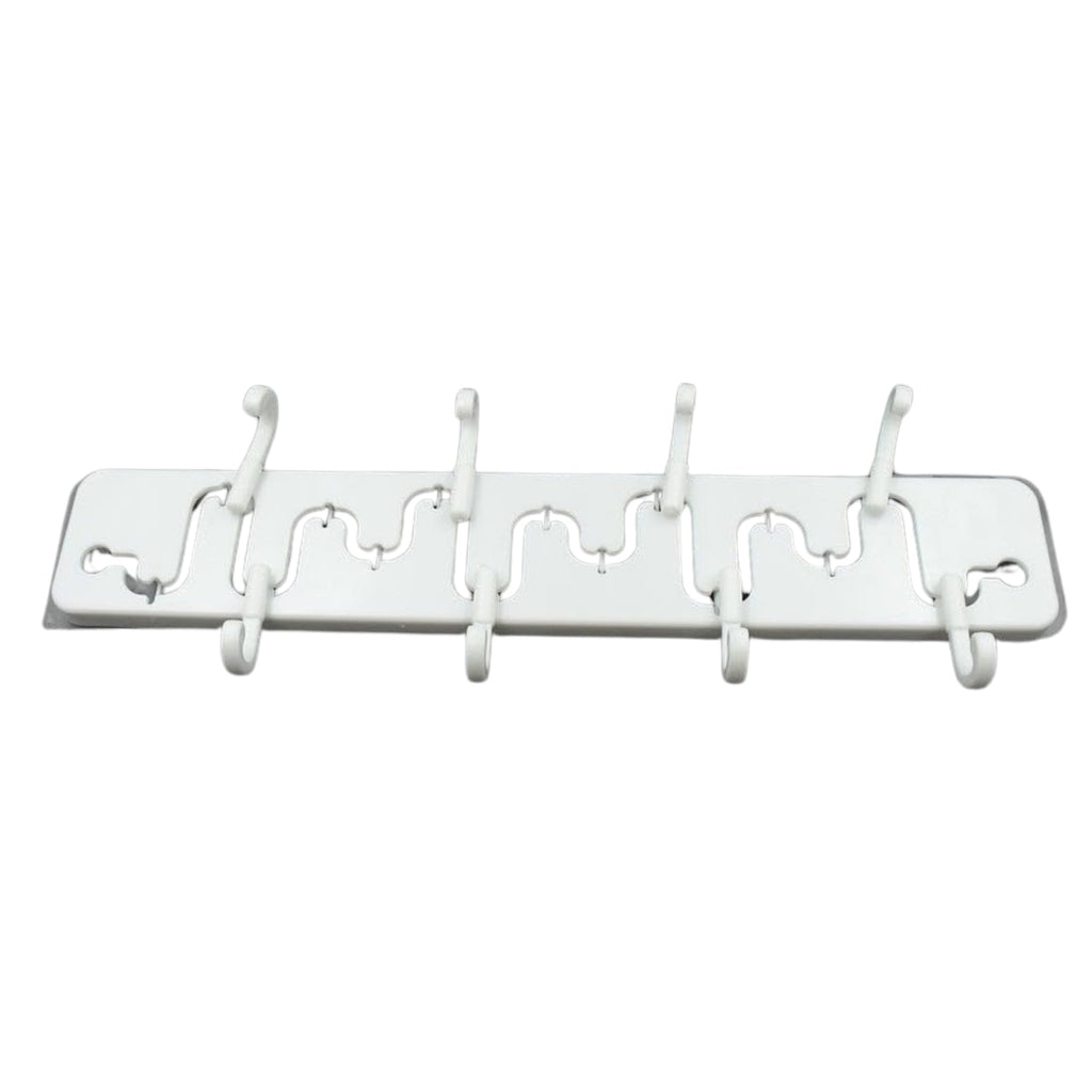 Adjustable Wall Hook: Slides for Easy Access (Bathroom & Home)