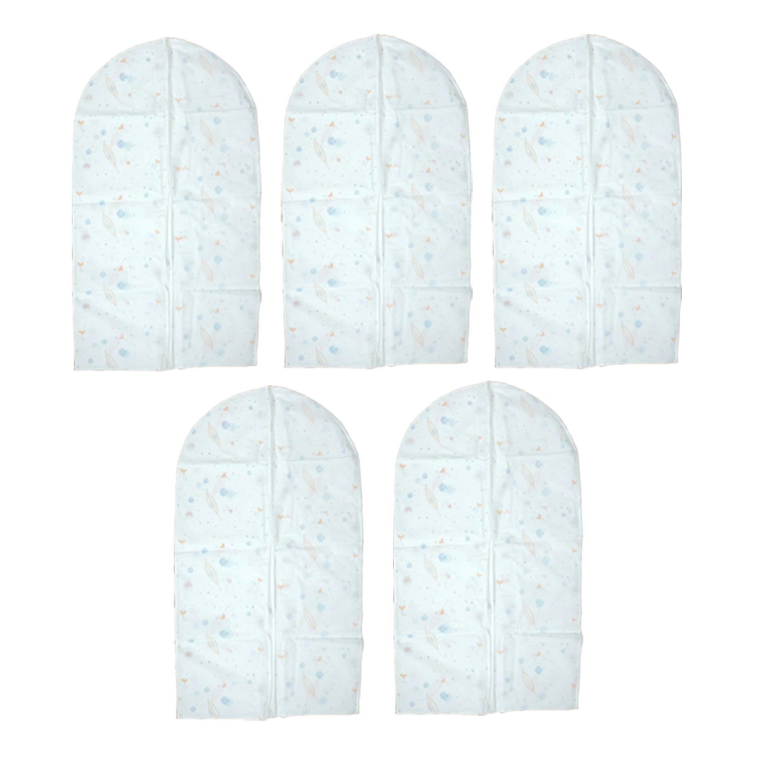 Pack of 5 Hanging Garment Cover Bags (60 × 100 cm)
