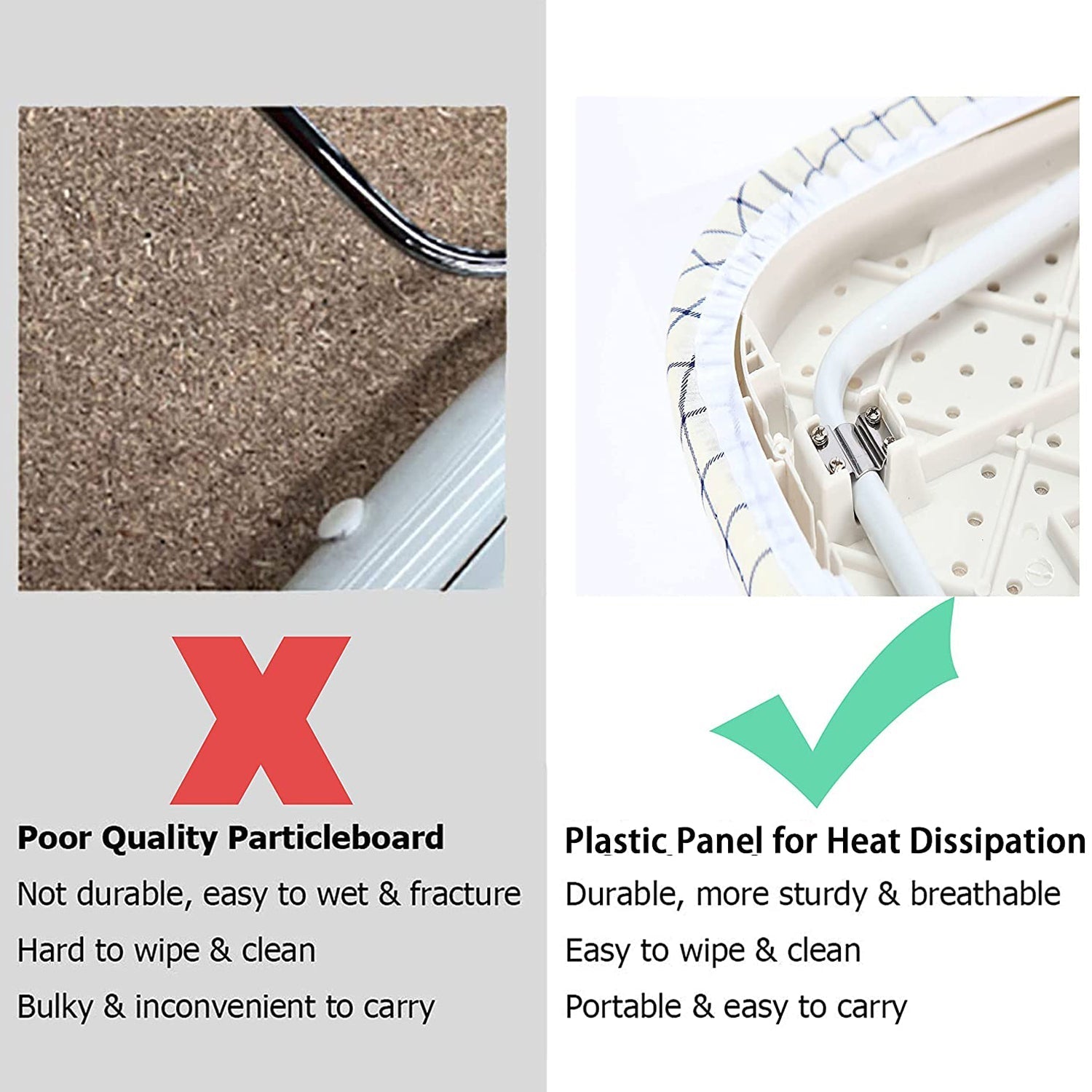 Ironing pad for home use, easy to carry anD store for effective ironing.