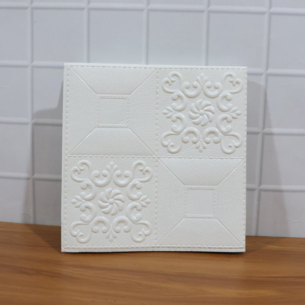 Wallpaper 3D Foam Wallpaper Sticker Panels (70 x 70 Cm / 1 Pc)