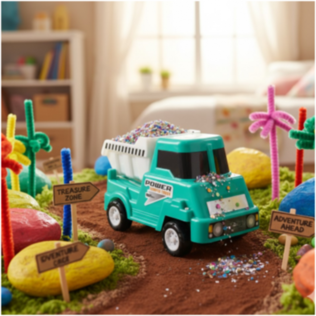 Funwoods Kids Power Dumper Truck Toy (1 Pc)