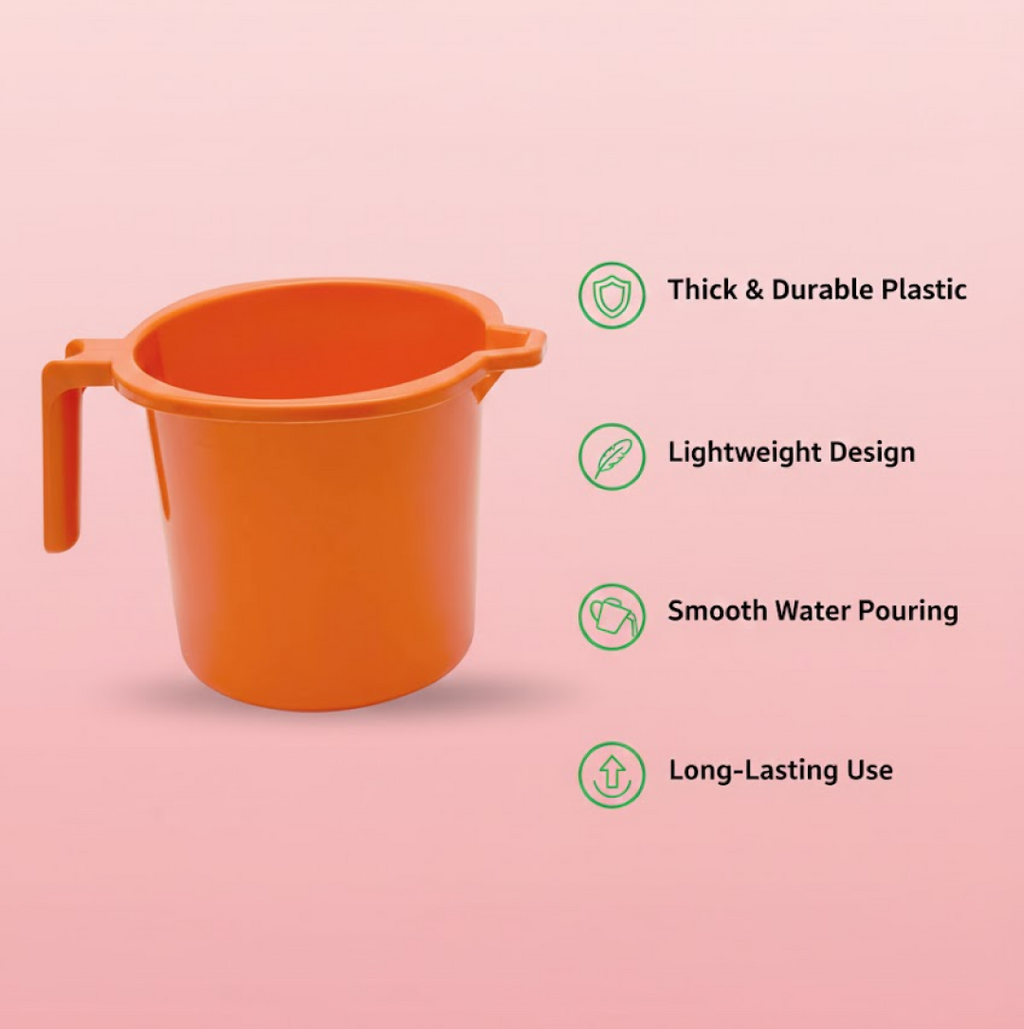 Deluxe Plastic Mug for Bathroom (muga_101)