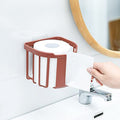 Modern toilet roll holder suitable for bathroom and kitchen.
