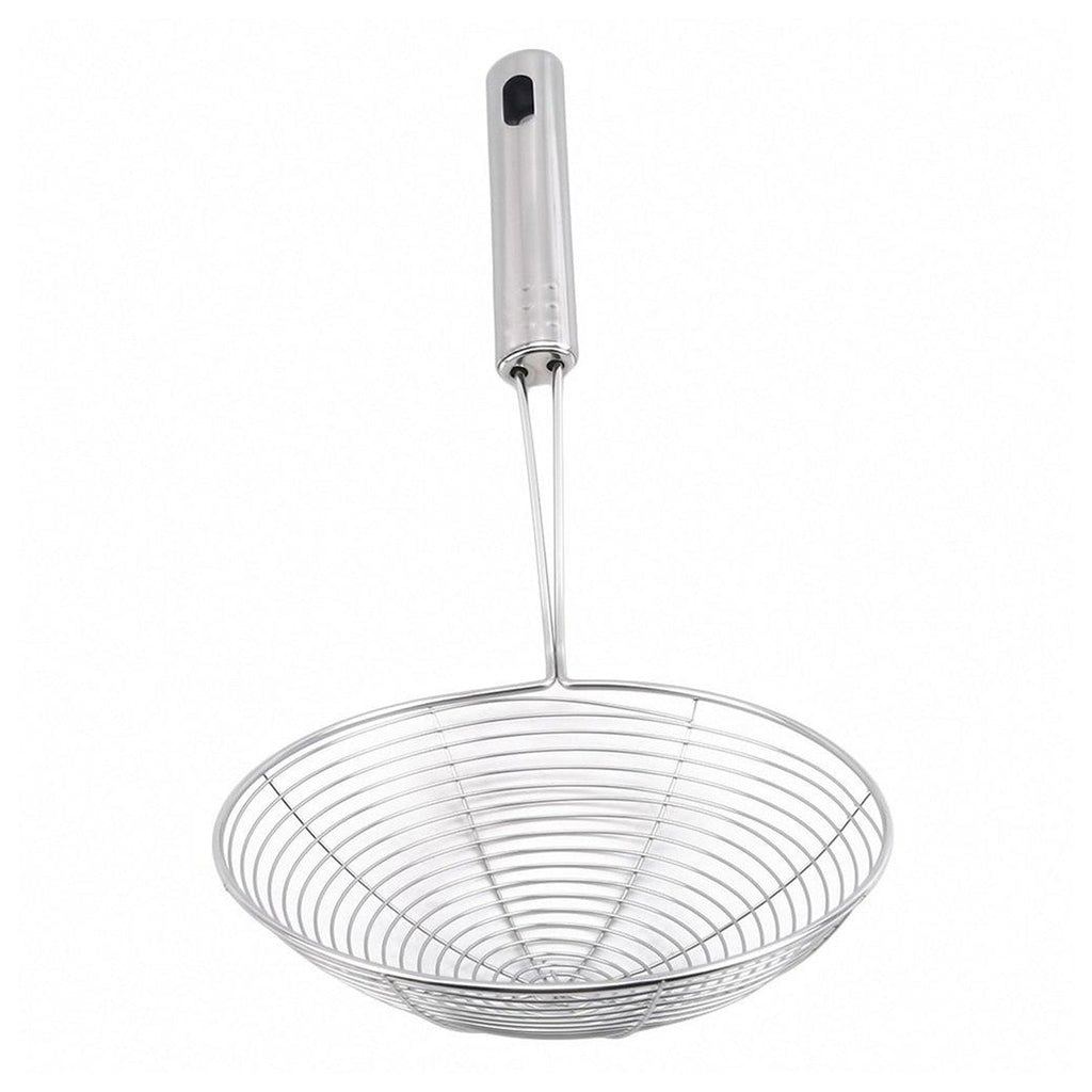 Small oil strainer for frying with fine mesh