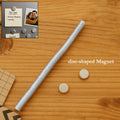 8.9mmx1.2mm Small Ferrite Silver Magnets in Disc Shape for Photo Gallery Hobby  65pc Set