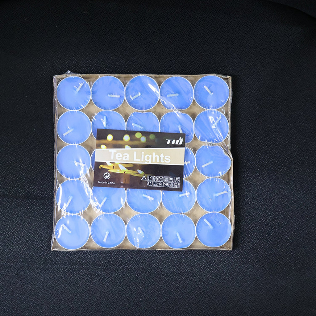 Mix Color Scented Tea Light Candles (25 Pc / Set)
